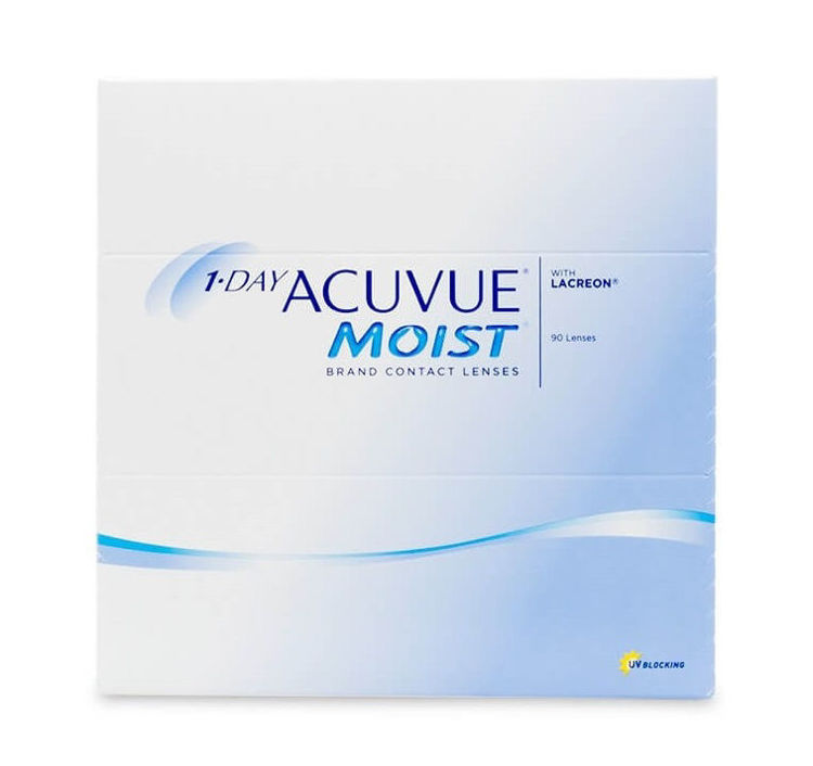 Picture of Johnson & Johnson 1 Day Acuvue Moist (90 lenses)