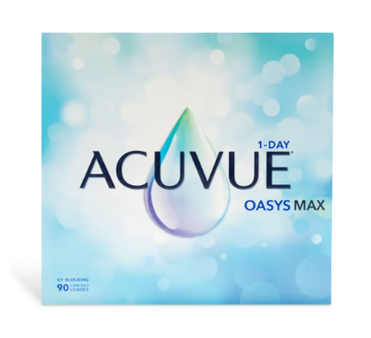 Picture of Johnson & Johnson Acuvue Oasys Max 1 Day (90 lenses)