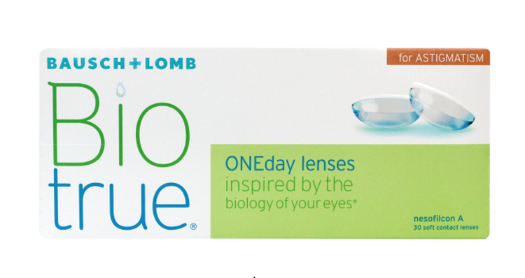 Picture of Bausch & Lomb Biotrue ONEday for Astigmatism (30 lenses)