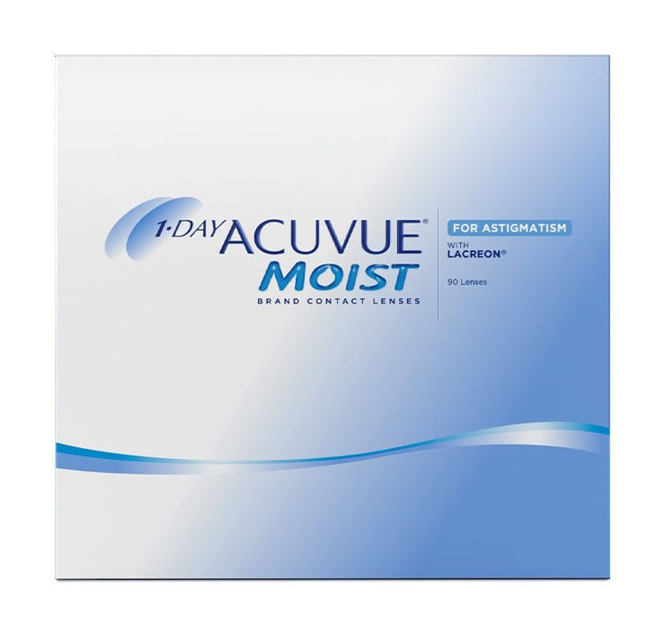 Picture of Johnson & Johnson  1 Day Acuvue Moist for Astigmatism (90 lenses)