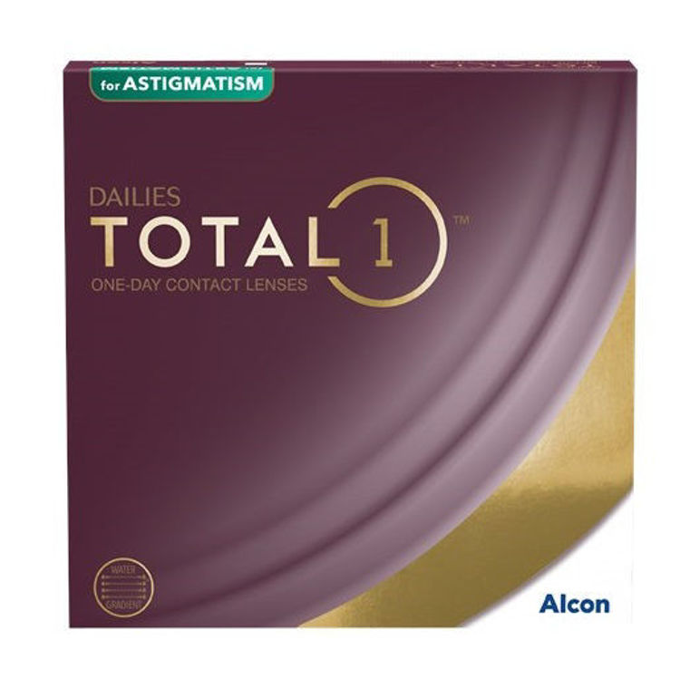 Picture of Alcon Dailies Total 1 for Astigmatism (90 lenses)