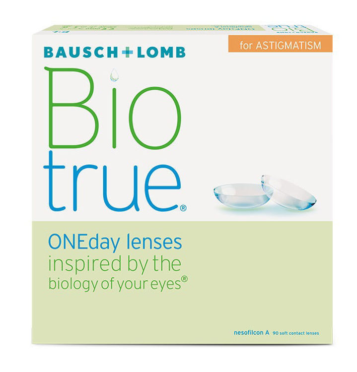 Picture of Bausch & Lomb Biotrue ONEday for Astigmatism (90 lenses)