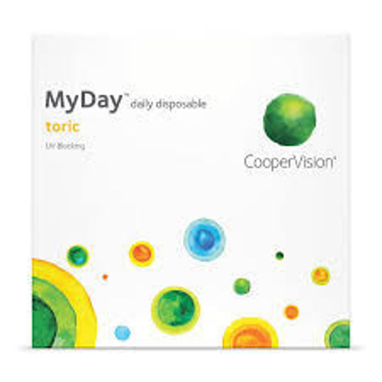 Picture of Cooper Vision MyDay daily disposable Toric (90 lenses)