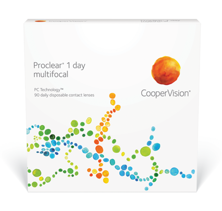 Picture of Cooper Vision Proclear 1 Day Multifocal  (90 lenses)